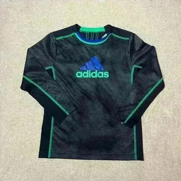 adidas Other - Adidas Long Sleeve Athletic Shirt Climalite Boys Size 6 A0020